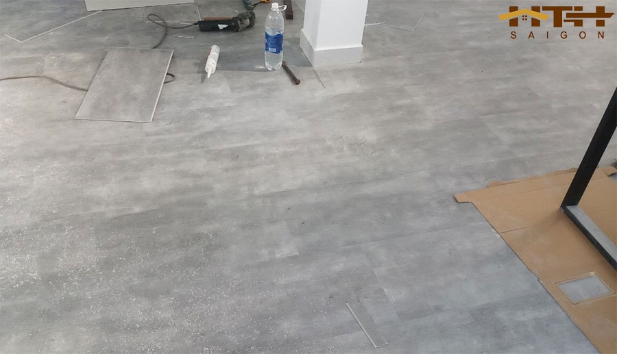 Sàn nhựa giả đá - Giải pháp lát sàn hoàn hảo cho mọi không gian