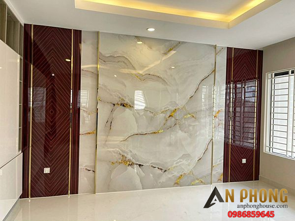 Lợi ích của tấm ốp PVC vân đá.