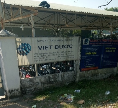 Thi công công trình công ty TNHH Việt Đước